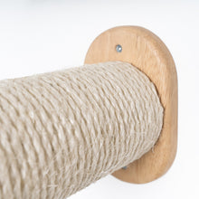 Seinäkalusteet Kiipeilyseinä Kissa - seinä Sisal tolppasarja (Beige)