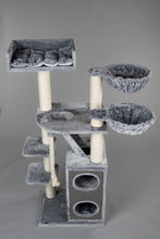 Cat Penthouse Vaaleanharmaa Plus